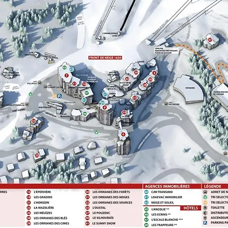 Skis Aux Pieds, 6 Pers, Balcon Sud, Vue Pistes Et Station - Fr-1-322-139 Apartment Les Orres